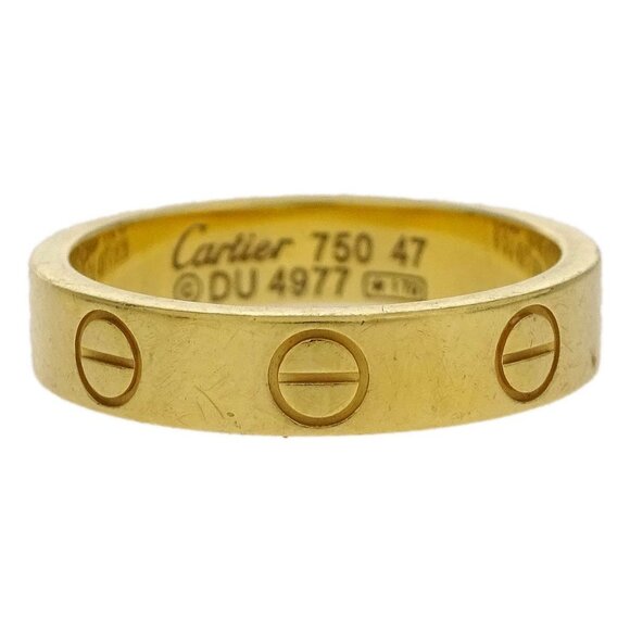 Cartier Mini Love Ring 750 #47 DU4977 144780 - Picture 1 of 4